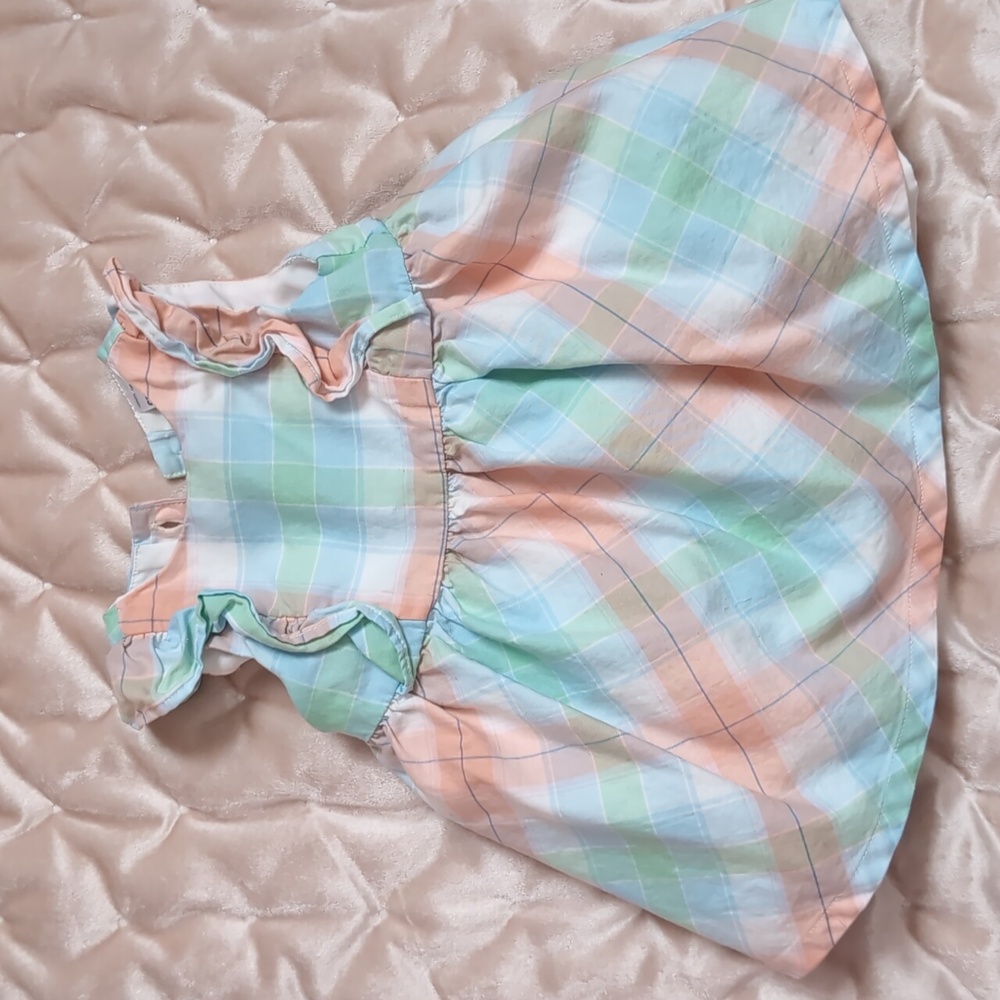 Carter's plaid baby dress